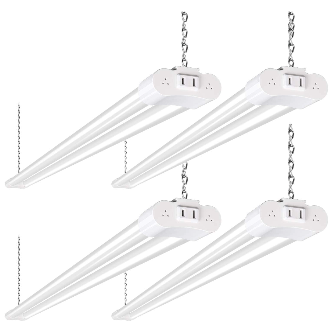 Linkable 4200lm LED Shop Light, 4ft 42w Ceiling Lights, 4000k