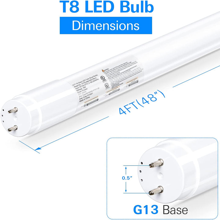 LED Tube T8 18W 120cm High Output 170lm/W